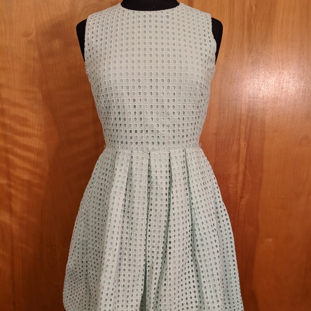 Mint Calvin Klein midi dress